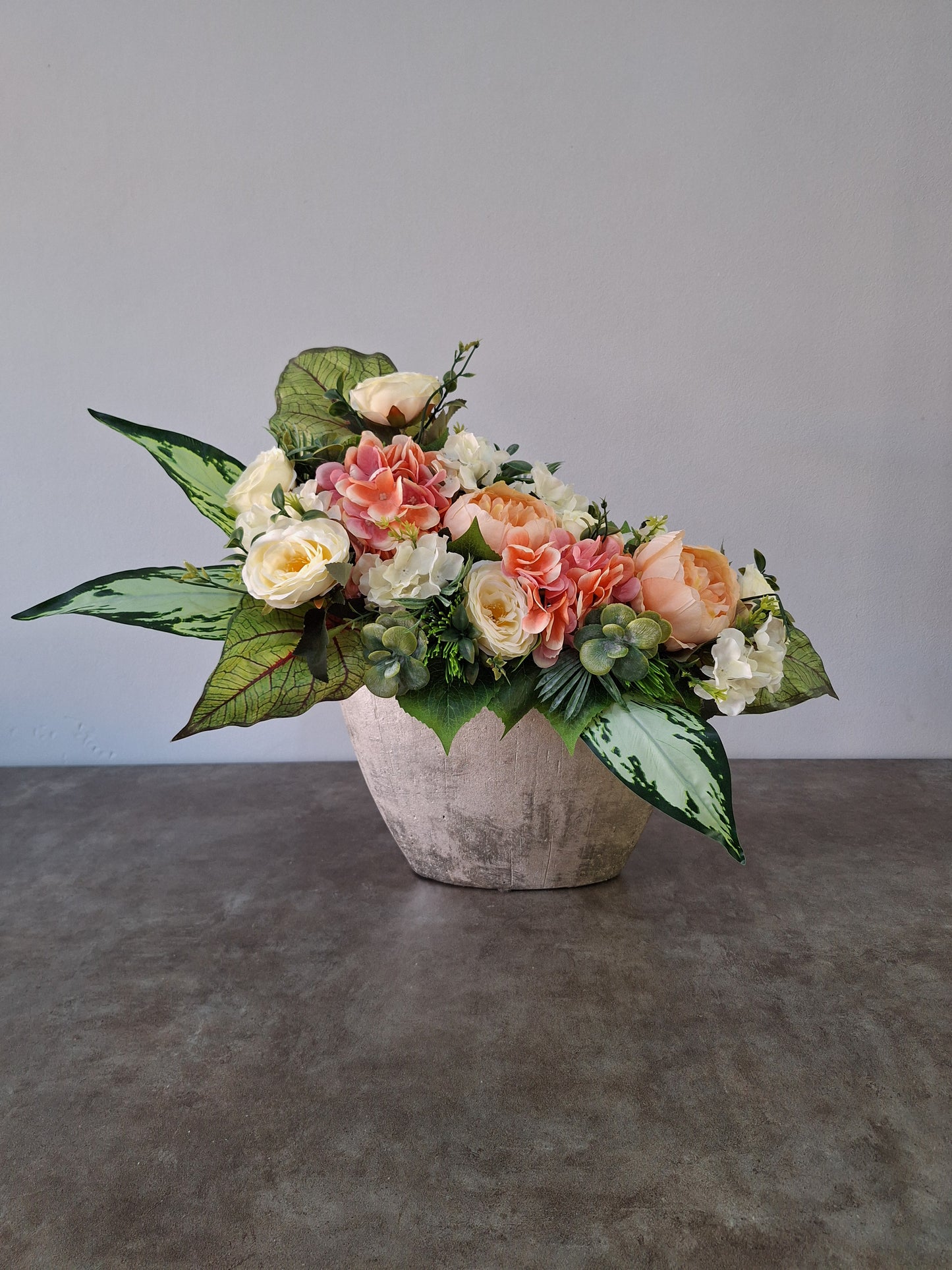 JARDINERA DIAMANTE NARANJA