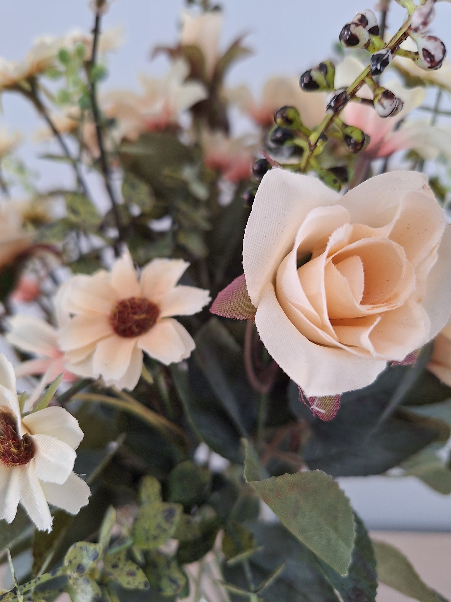 RAMO OTOÑAL ROSAS Y MARGARITAS
