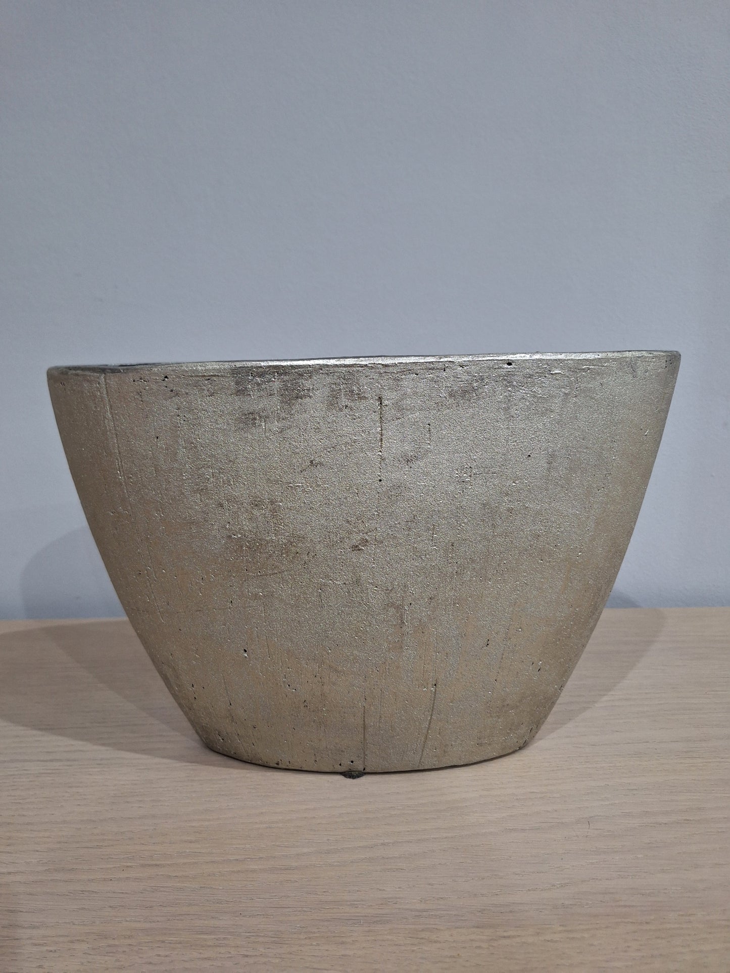 Base cerámica dorada